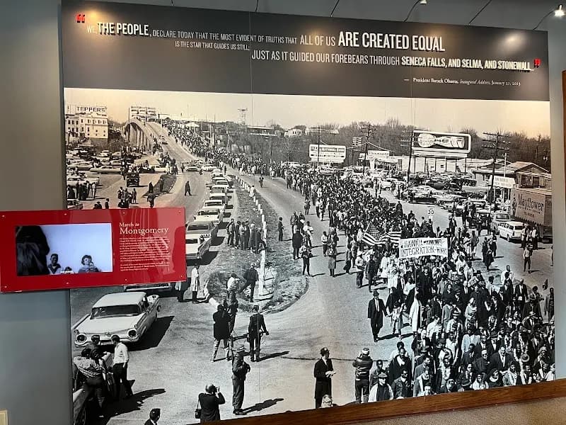 View of Selma Interpretive Center of the Selma to Montgomery National Historic Trail in Selma, AL