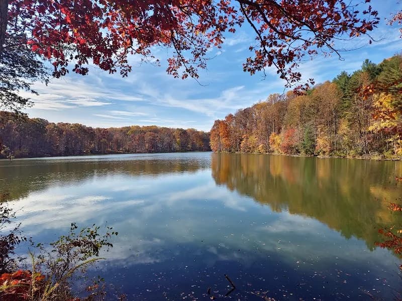 View of Seneca Creek State Park in Gaithersburg, MD