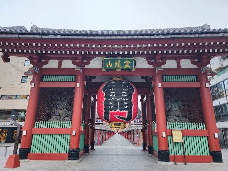 View of Sensō-ji in Tokyo, TK