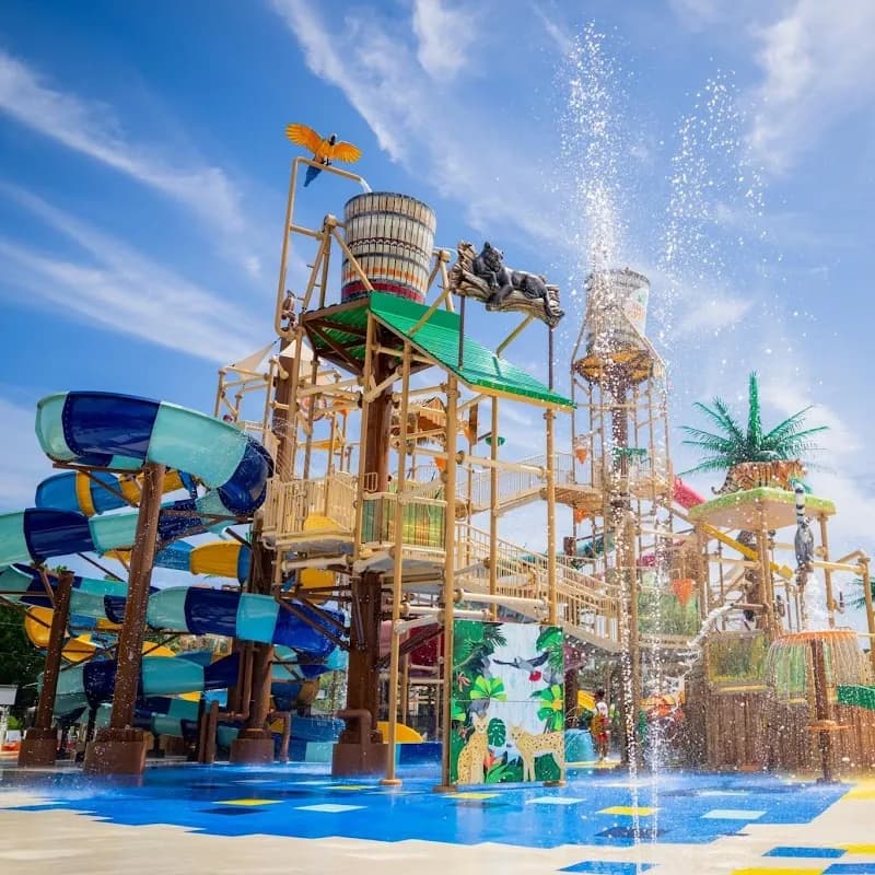 View of Serengeti Springs at the Hattiesburg Zoo in Hattiesburg, MS