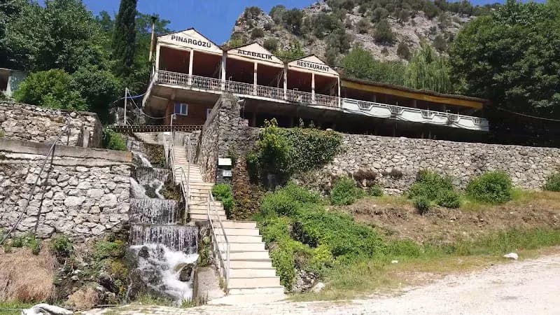 View of Serik Trout Farm Restaurant in Serik, Antalya