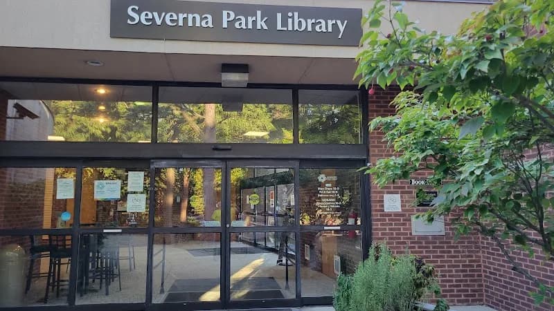 View of Severna Park Library - Anne Arundel County Public Library in Severna Park, MD