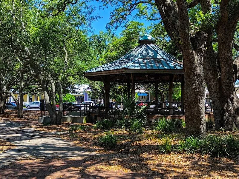 Seville Square park in Pensacola, FL