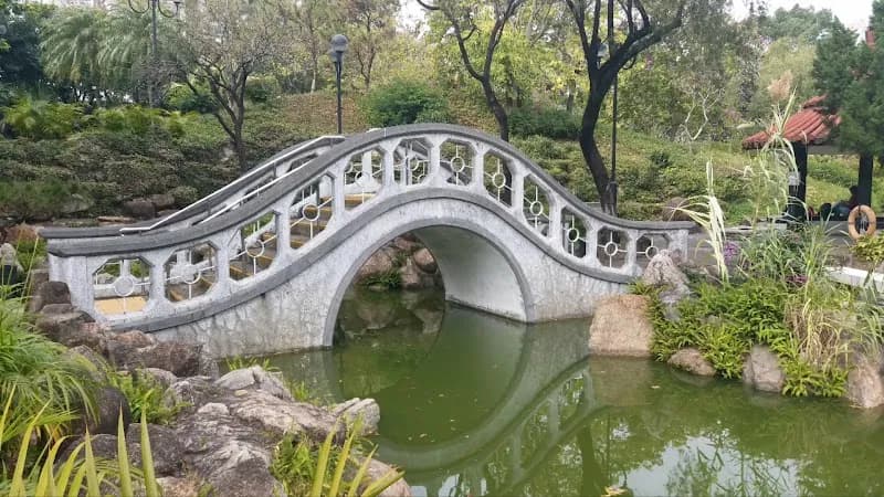 View of Sha Tin Park in Sha Tin, HK
