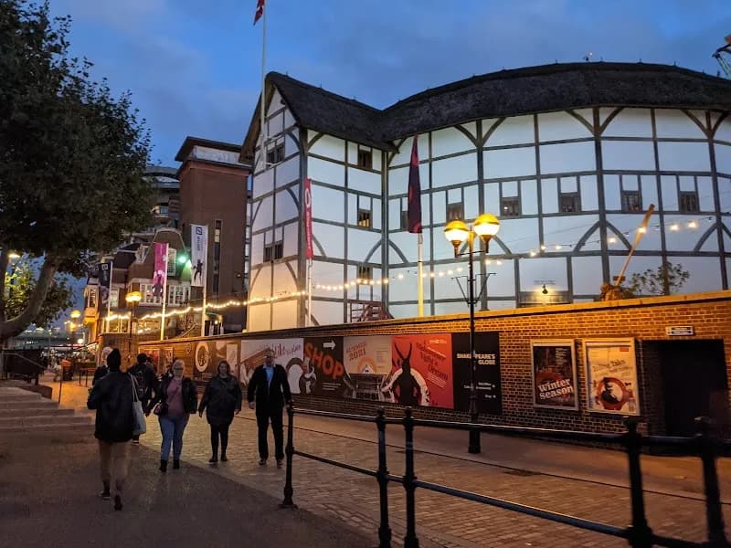 Shakespeare's Globe performing arts theater in London, LDN