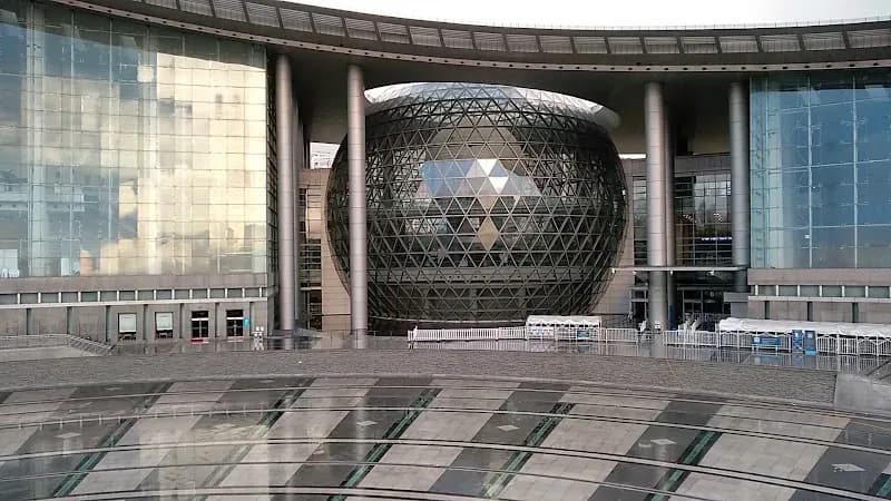 View of Shanghai Science and Technology Museum in Shanghai, SH