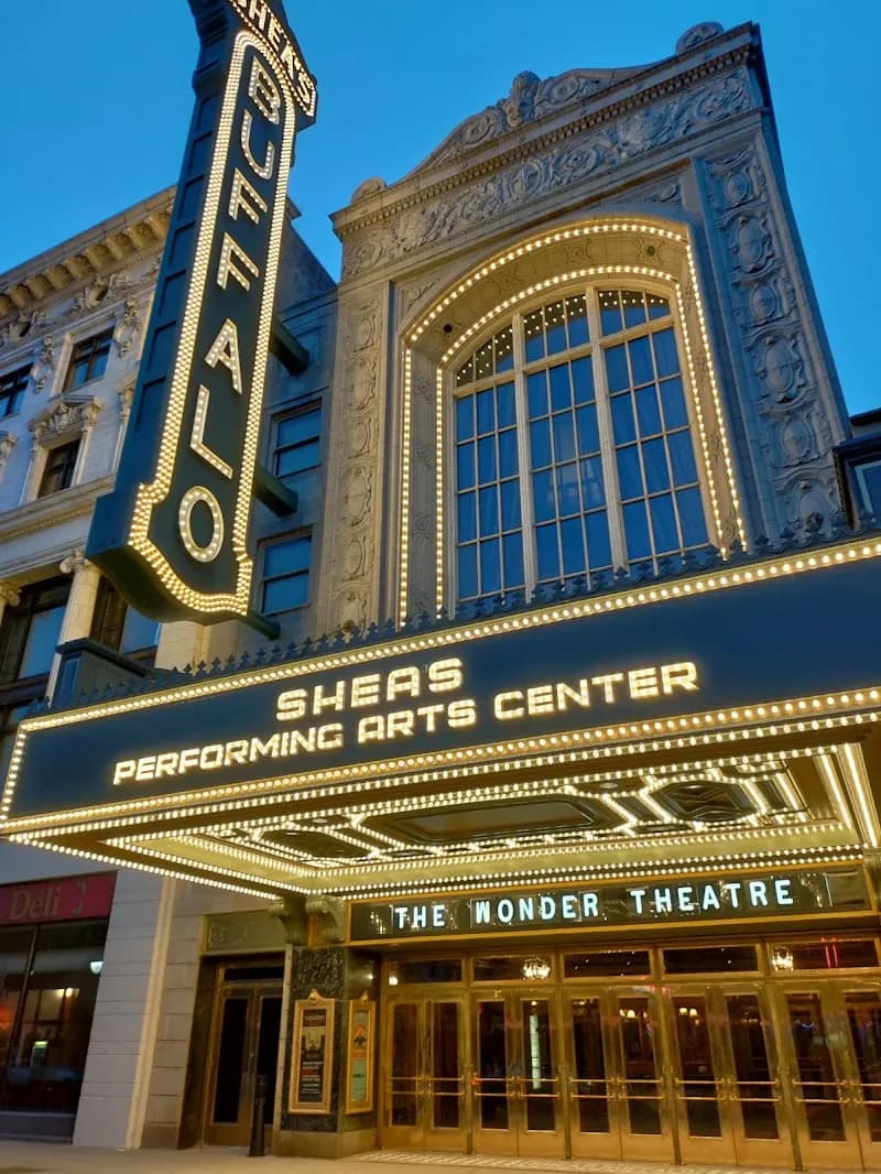 View of Shea's Buffalo Theatre in Buffalo, NY