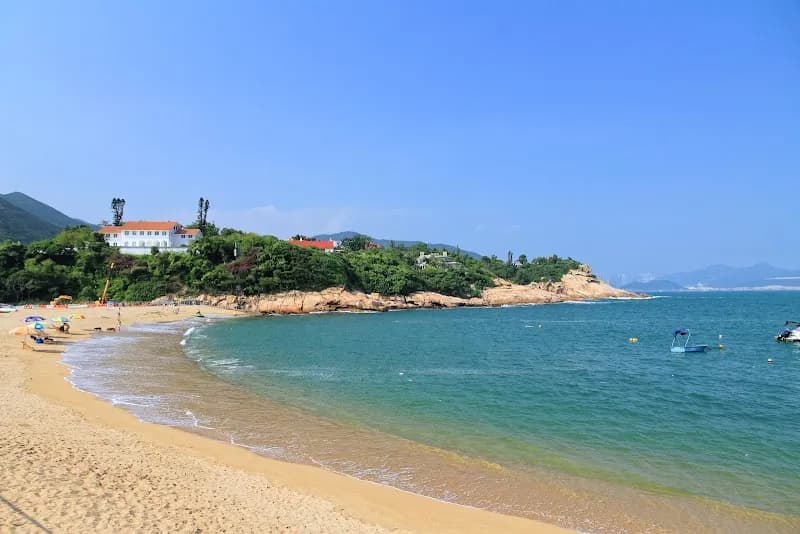 View of Shek O Beach in Stanley, HK