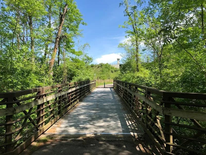 View of Shelby Bottoms Nature Center & Greenway in East Nashville, TN