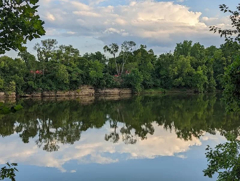 View of Shelby Bottoms Nature Center & Greenway in East Nashville, TN
