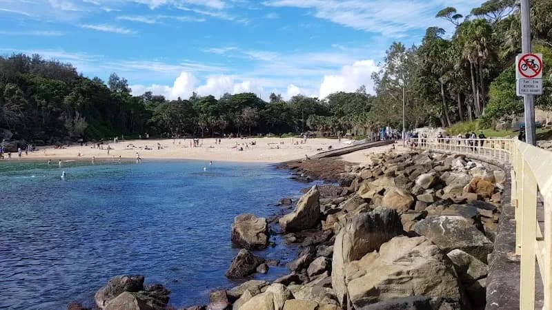 View of Shelly Beach in Manly, NSW