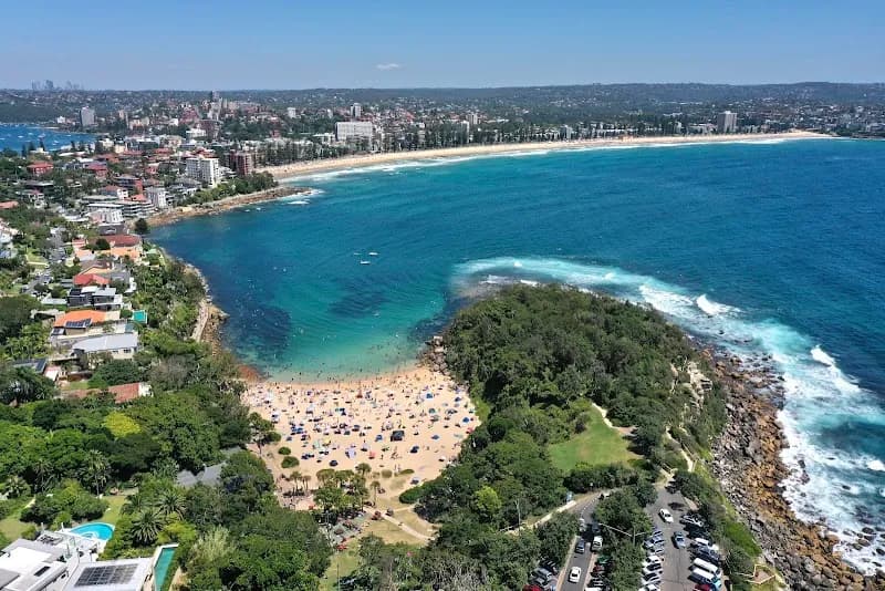 View of Shelly Beach in Manly, NSW