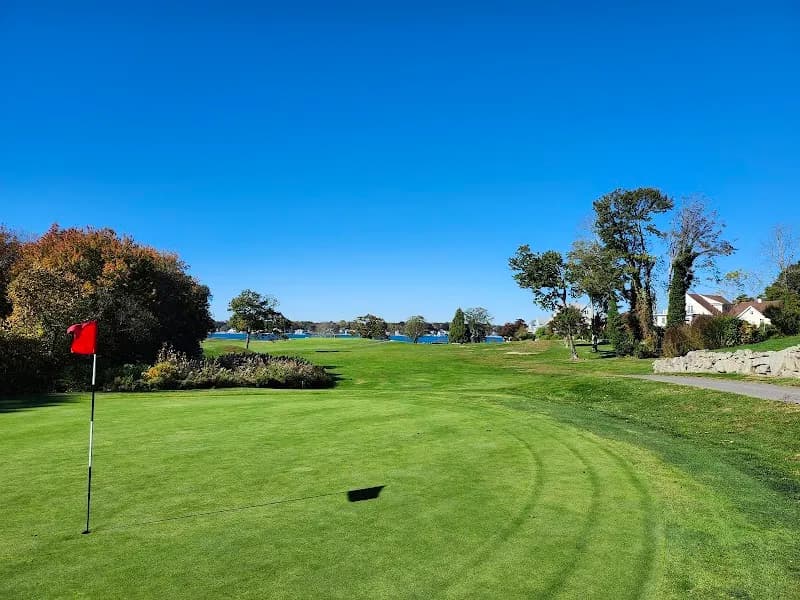 View of Shennecossett Golf Course in Mystic, CT