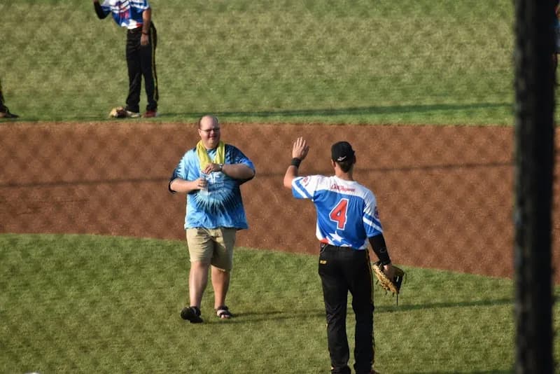 View of Shepherd Stadium in Colonial Heights, VA
