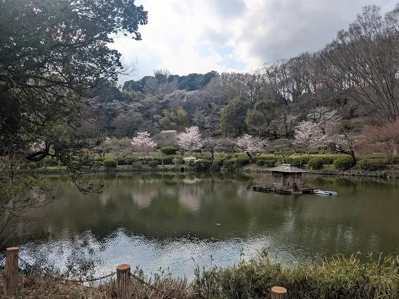 View of Shikisai no Mori Yakushiike Park in Machida, Tokyo
