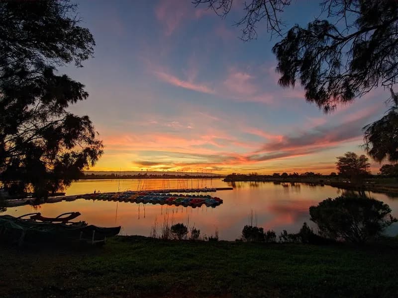 View of Shoreline Park in Mountain View, CA