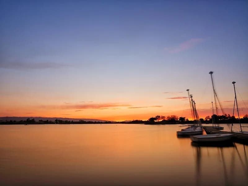 View of Shoreline Park in Mountain View, CA
