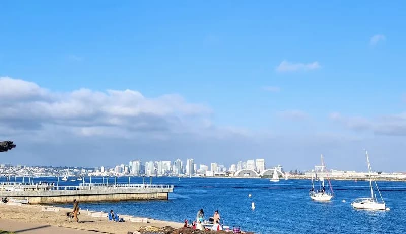 View of Shoreline Park in Point Loma, CA