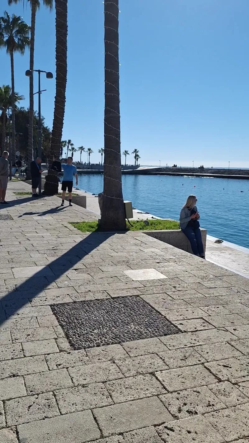 View of Side Promenade in Side, Antalya