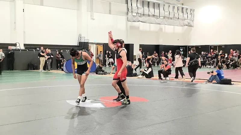 View of Sierra College Aquatics Complex in Rocklin, CA