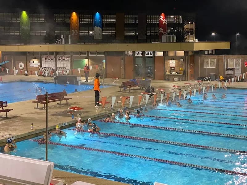View of Sierra College Aquatics Complex in Rocklin, CA