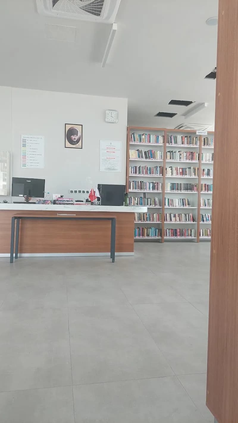 View of Silivri Belediye Kütüphanesi (Silivri Municipality Library) in Silivri, Istanbul