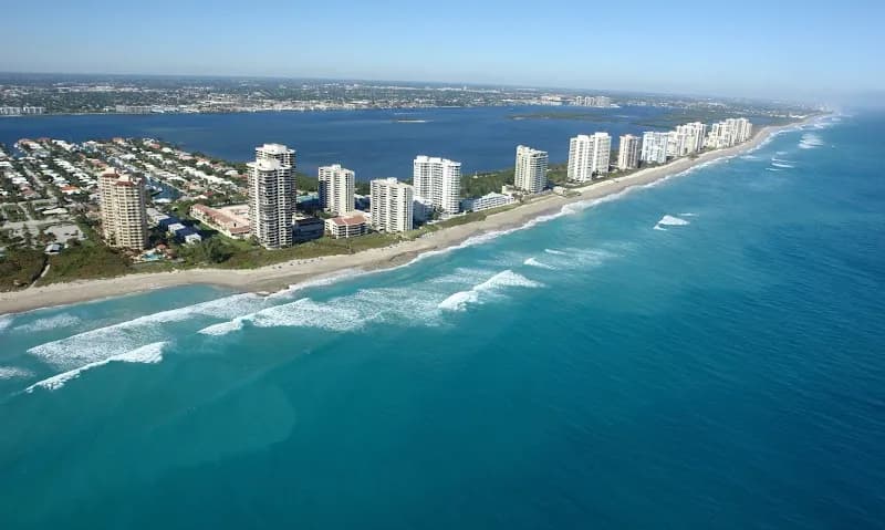 Singer Island island in West Palm Beach, FL