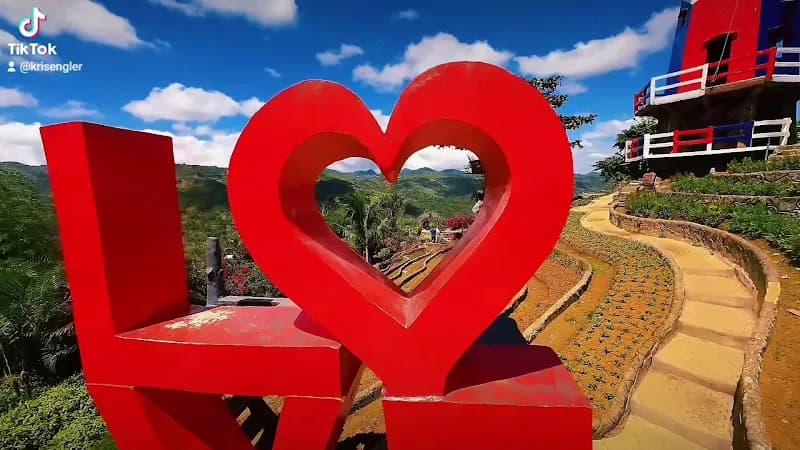 View of Sirao Garden in Consolacion, CV