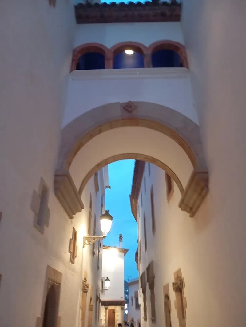 View of Sitges Beach in Sitges, CT