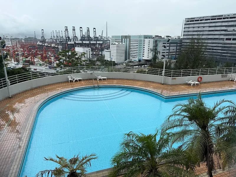 View of Siu Ho Youth Village in Kwai Tsing, HK