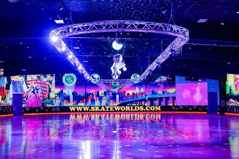 View of Skateworld Deer Park in Pasadena, TX