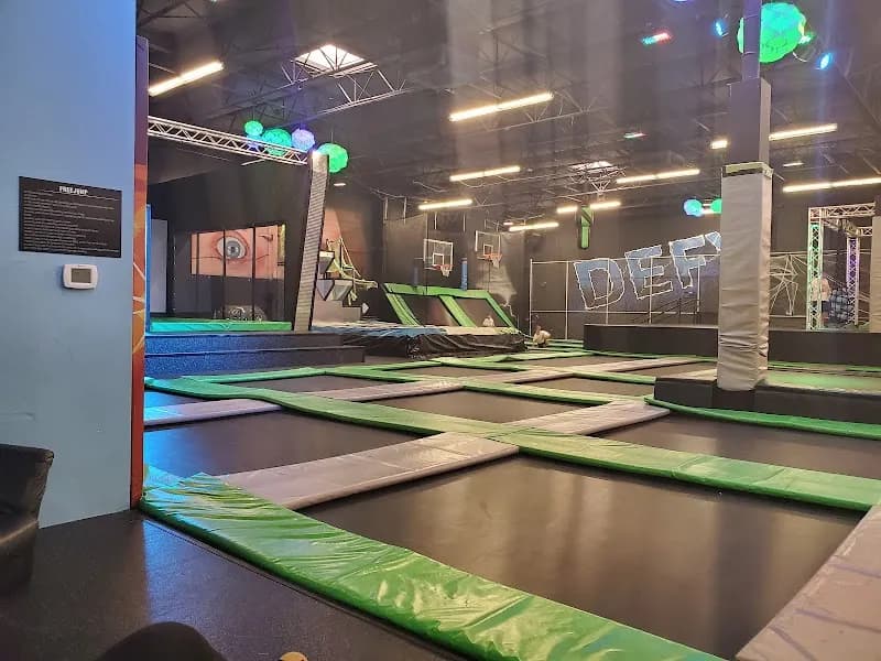 View of Sky Zone Trampoline Park in Chesapeake, VA