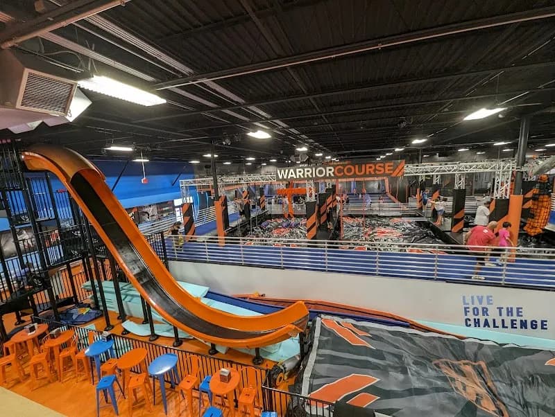 View of Sky Zone Trampoline Park in Clearwater, FL