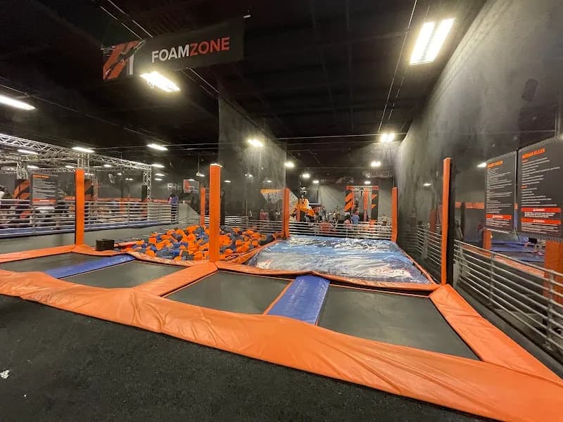 View of Sky Zone Trampoline Park in Clearwater, FL