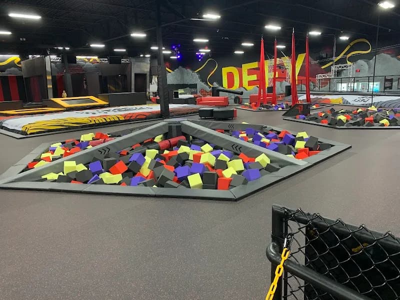 View of Sky Zone Trampoline Park in Florence, KY