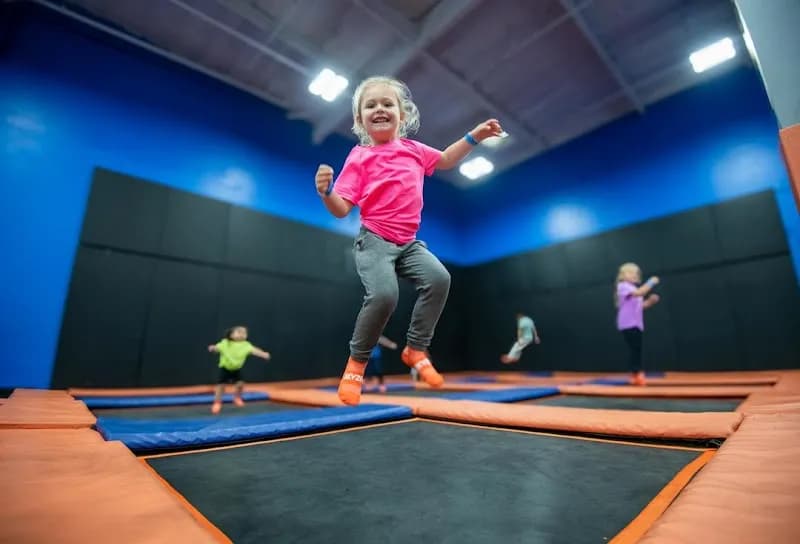 View of Sky Zone Trampoline Park in Kempsville, VA