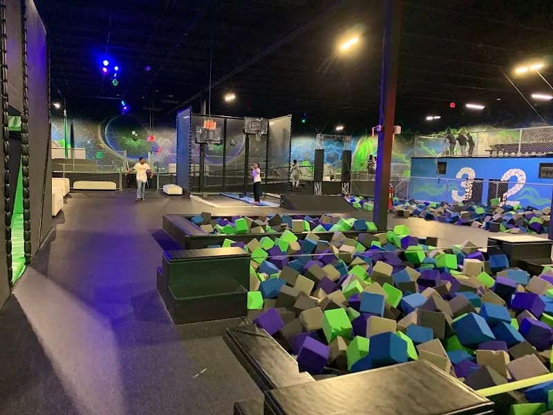 View of Sky Zone Trampoline Park in Little Rock, AR