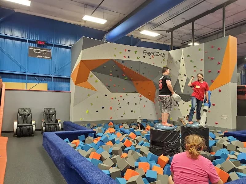 View of Sky Zone Trampoline Park in Sioux Falls, SD