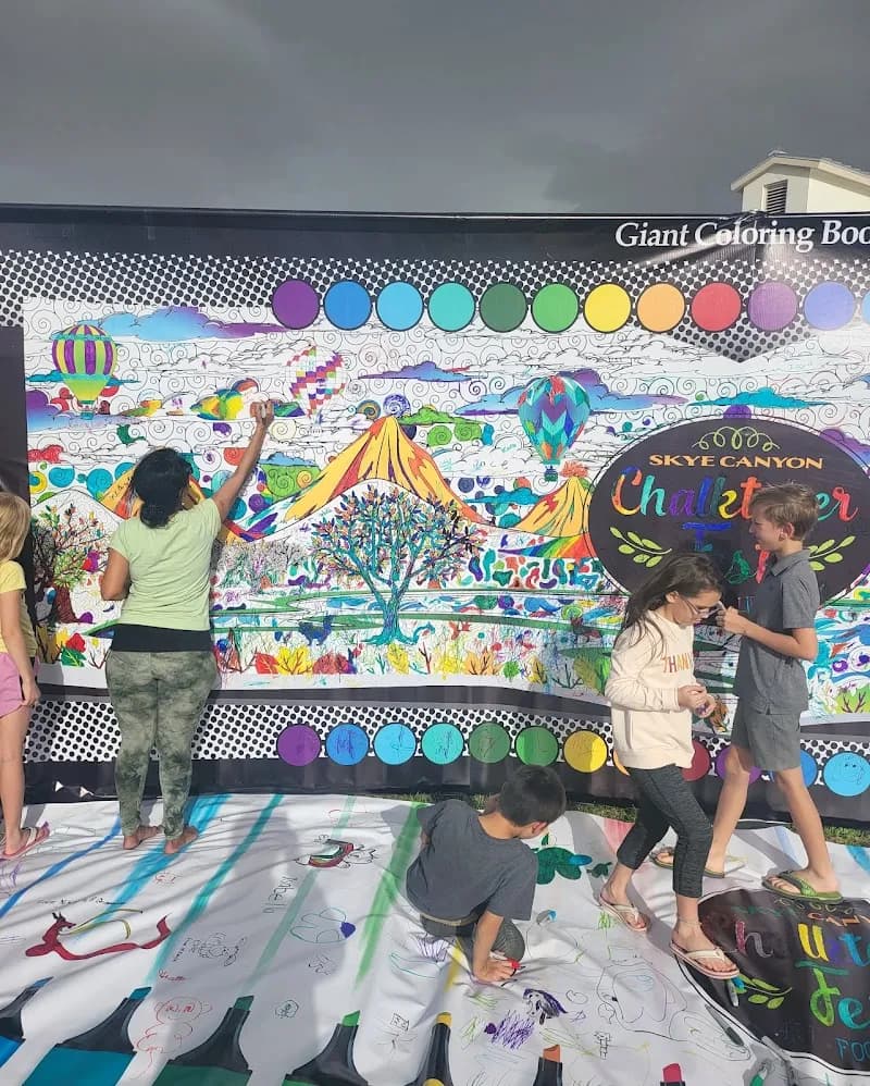 View of Skye Canyon Park in Centennial Hills, NV