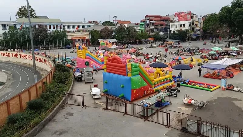View of Son Tay Stadium in Sơn Tây, HN