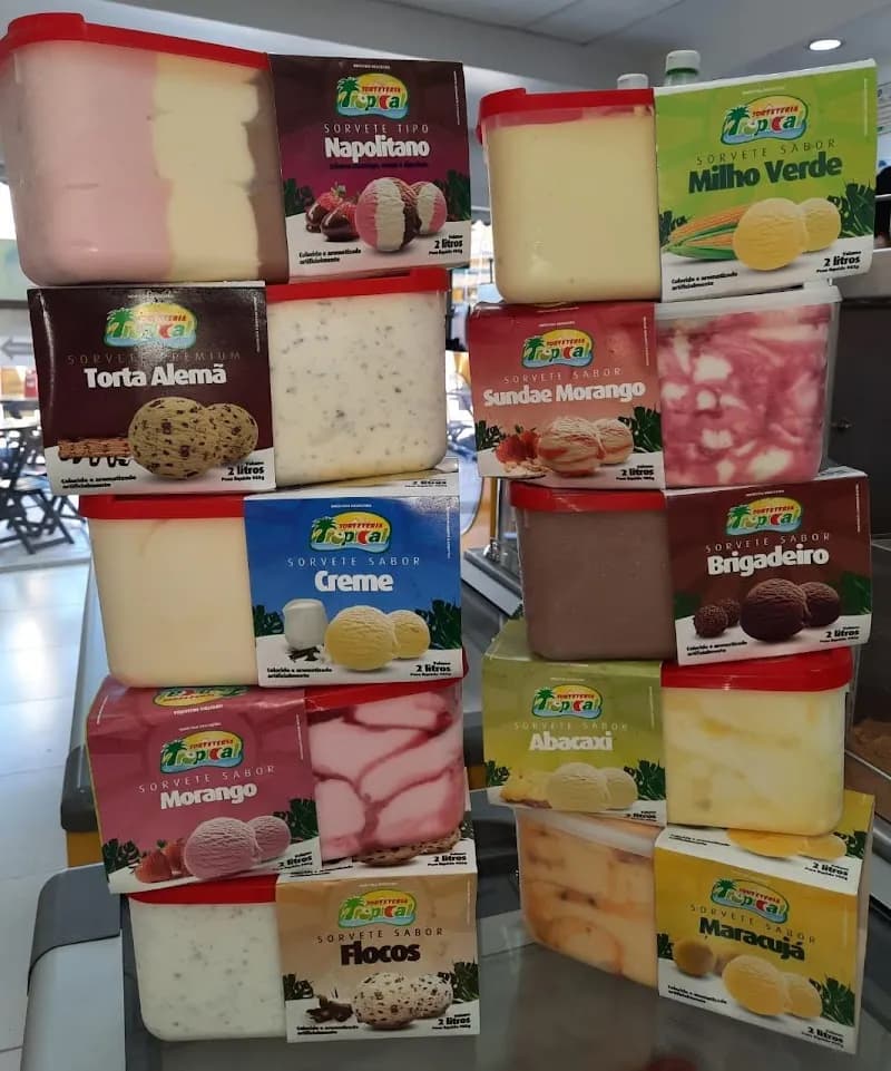 View of Sorveteria Tropical in Bonsucesso, RJ