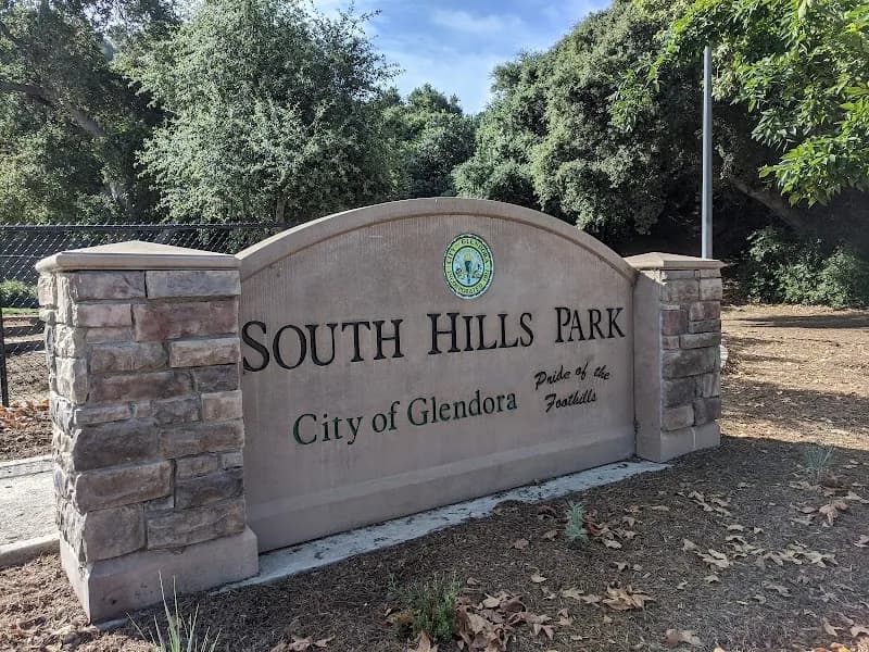 View of South Hills Park in Alhambra, CA