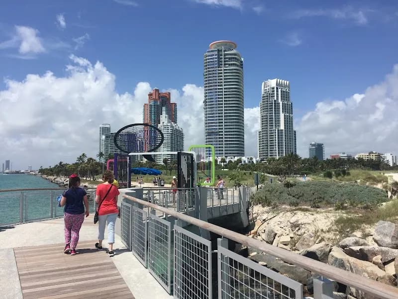 South Pointe Park park in Miami Beach, FL