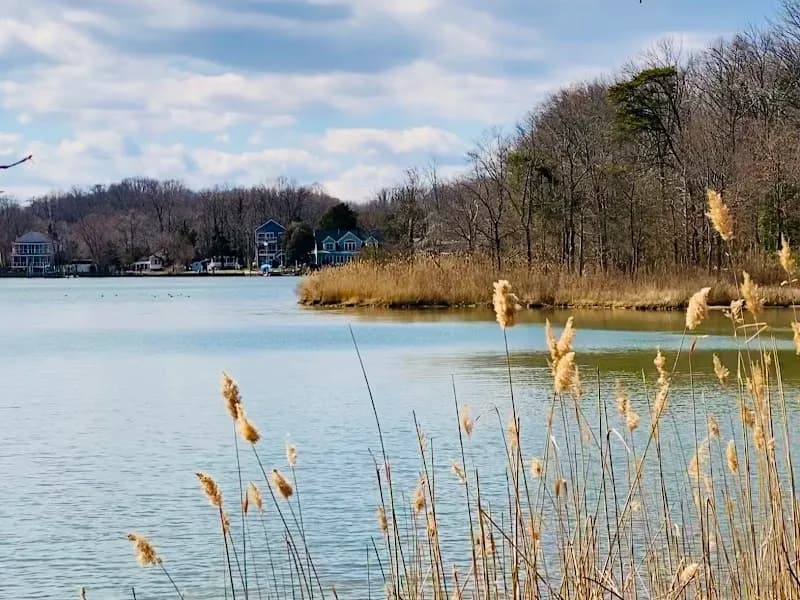 View of South River Farm Park in Annapolis, MD