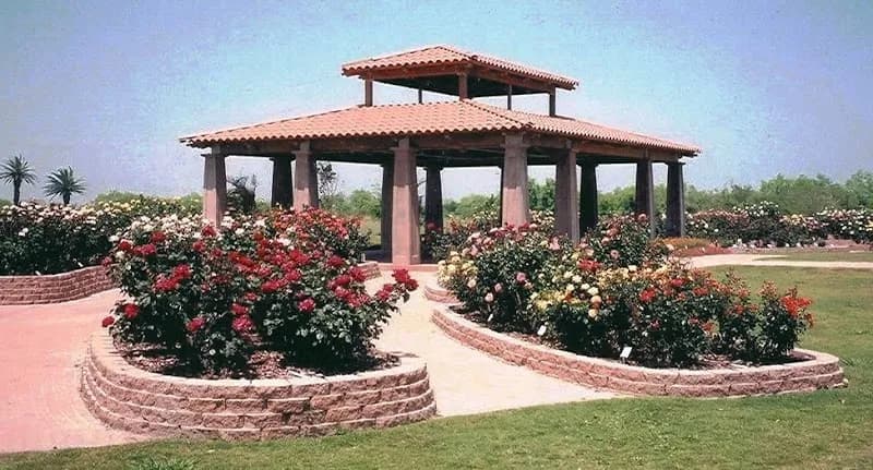 View of South Texas Botanical Gardens & Nature Center in Corpus Christi, TX
