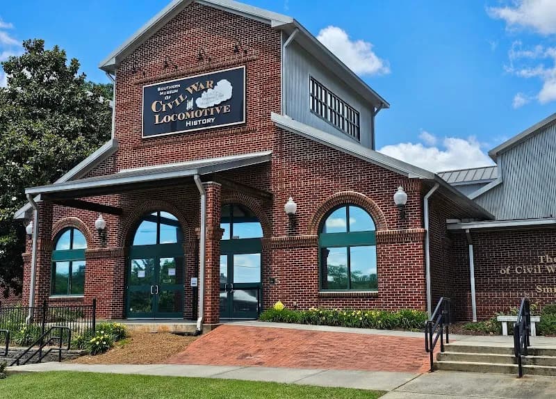 View of Southern Museum of Civil War and Locomotive History in Kennesaw, GA