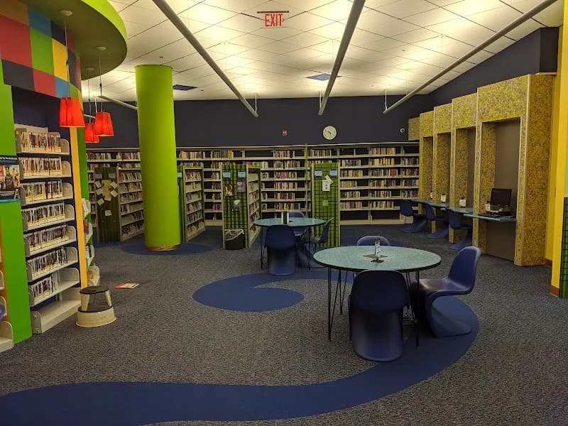 View of Southfield Public Library in Southfield, MI