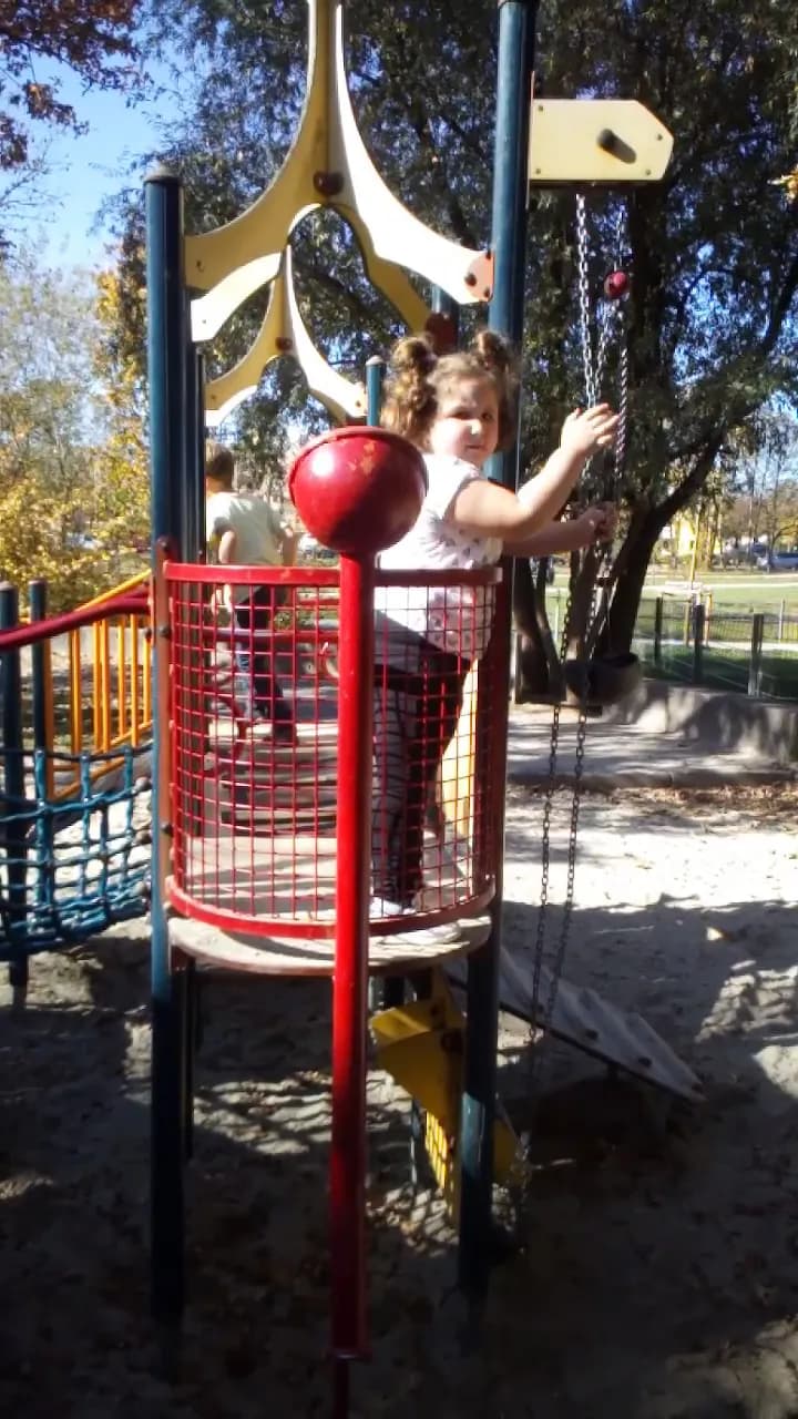 View of Spielplatz Am Bürgerpark in Ismaning, BY
