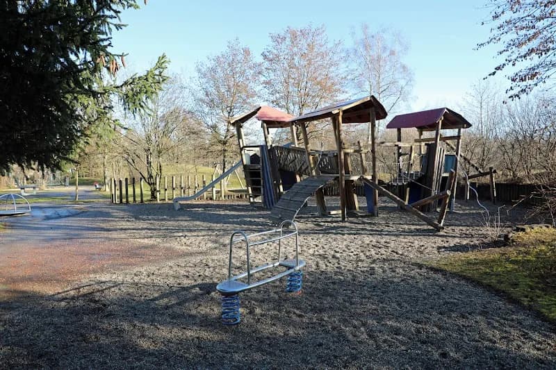 Spielplatz playground in Pullach im Isartal, BY
