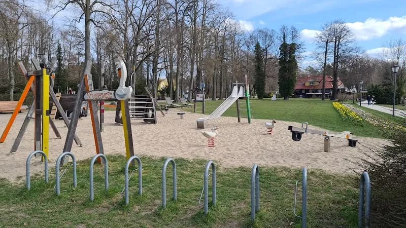 Spielplatz Schwanenwiese playground in Bad Saarow, BB